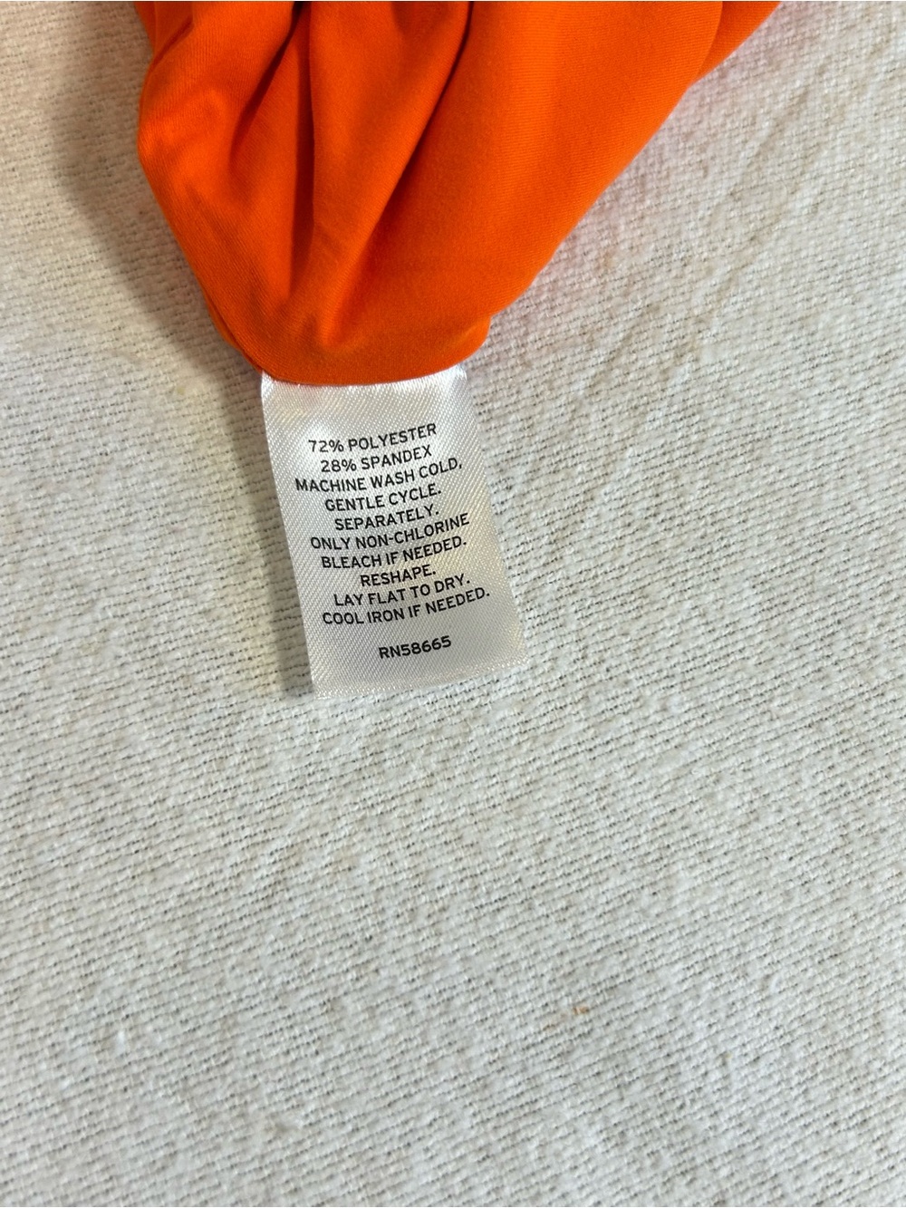 Leith Vibrant Orange Double Scoop Fitted Tank Size M NWOT Athleisure Layering - Picture 8 of 10
